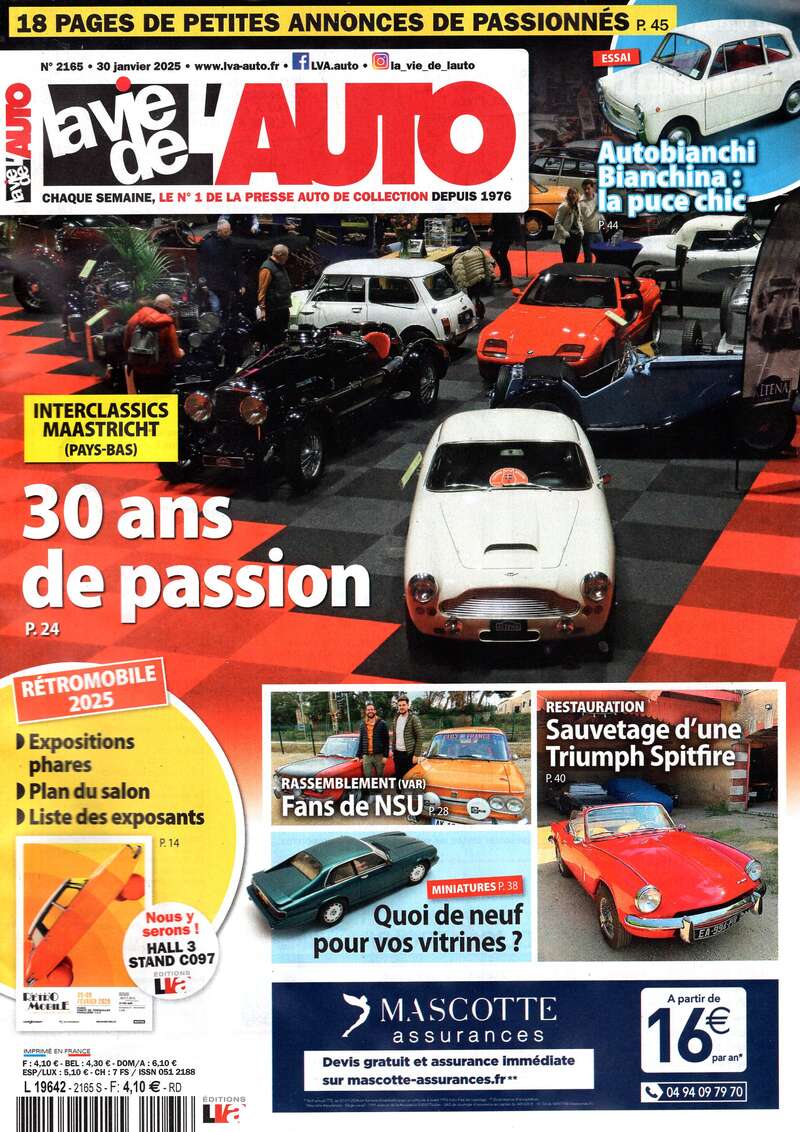 La Vie de l'Auto n°2165