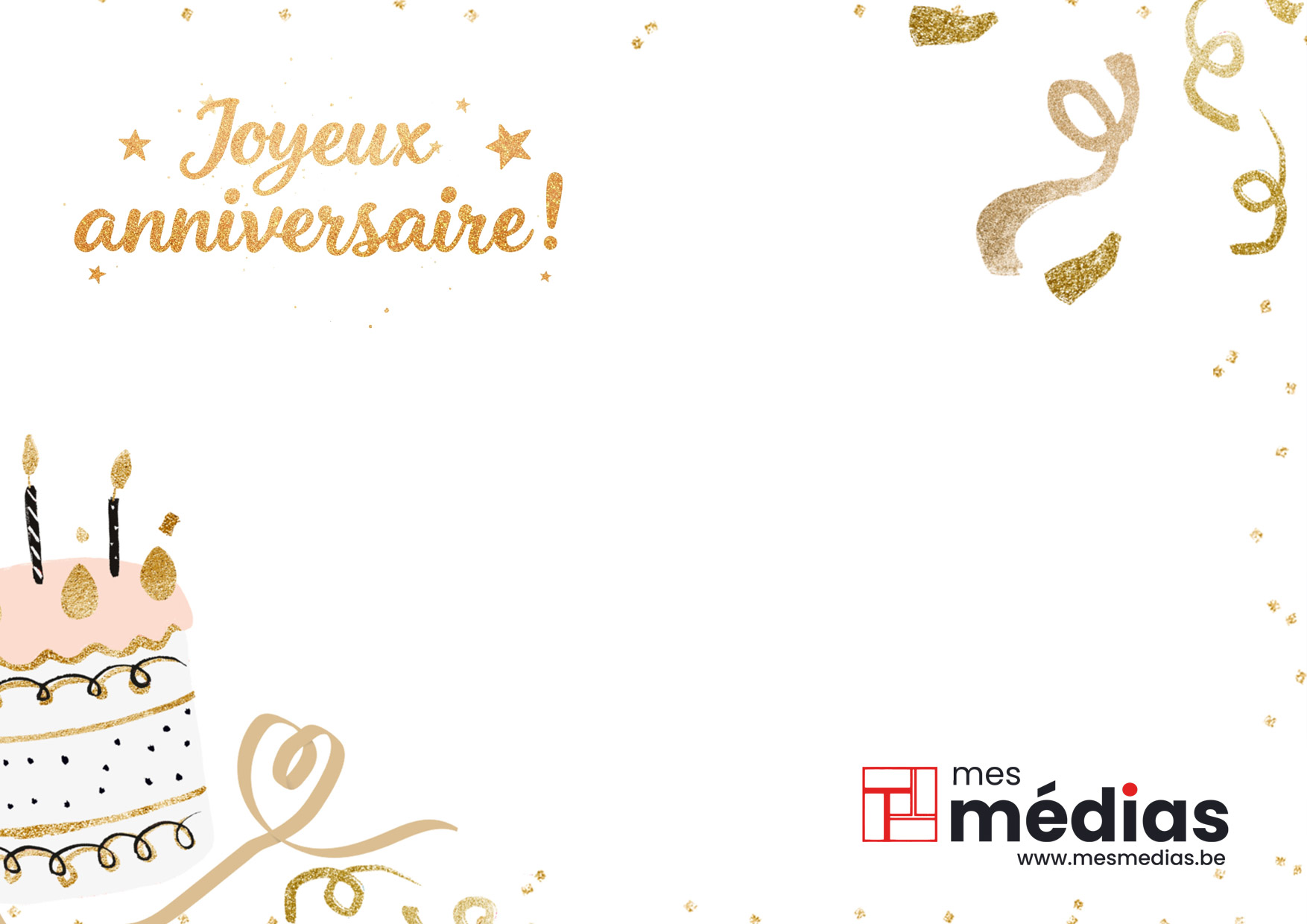 Carte anniversaire 1