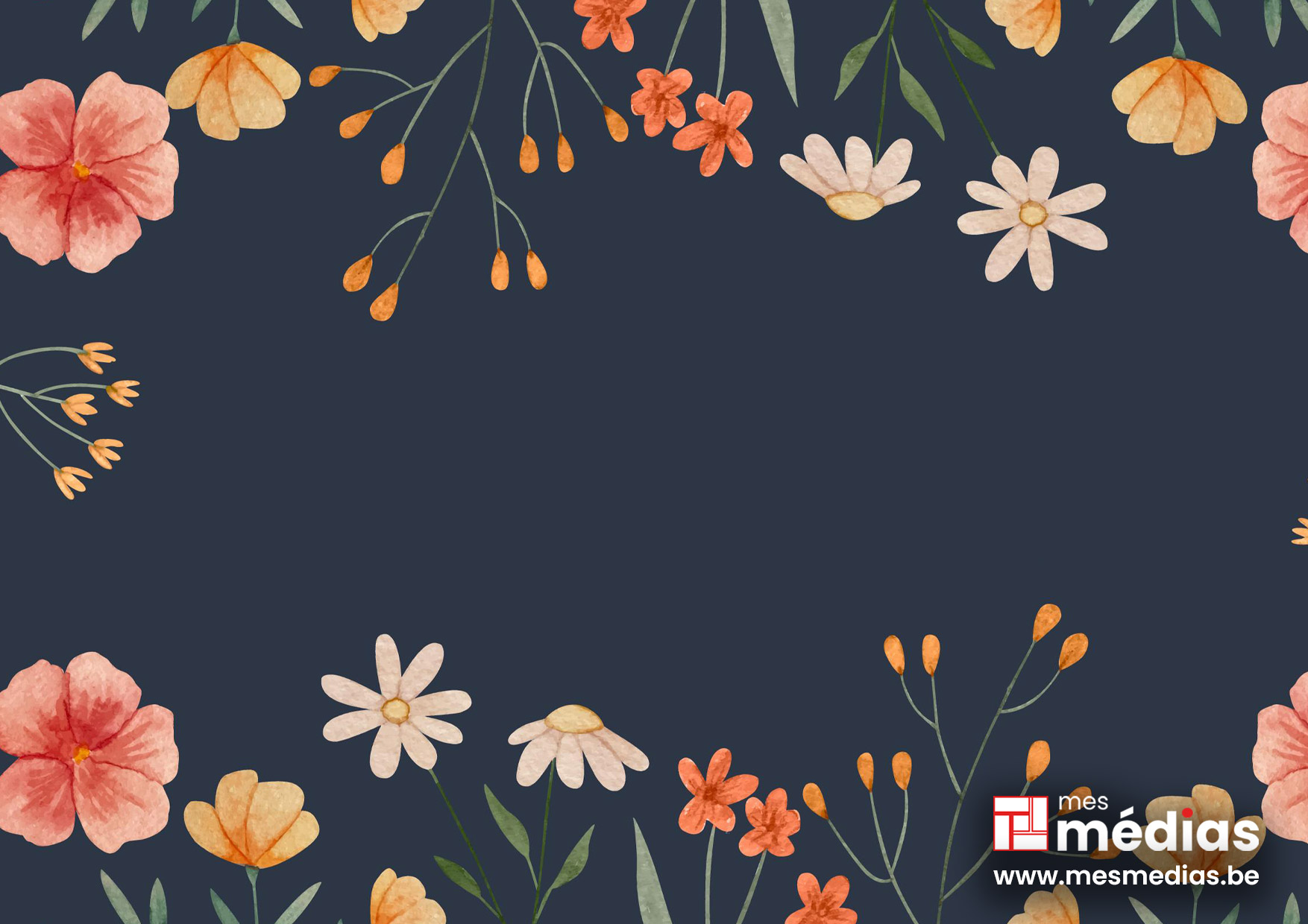 Carte fleurs