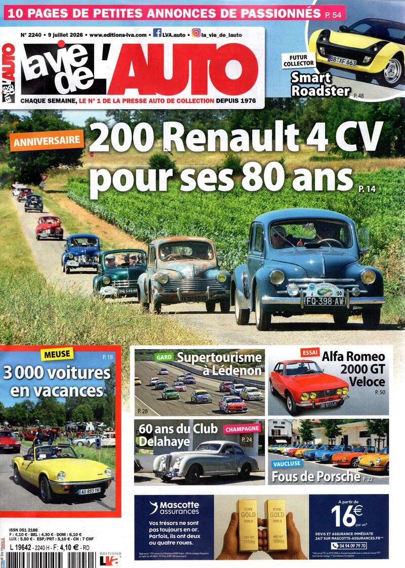 La Vie de l'Auto n°2240